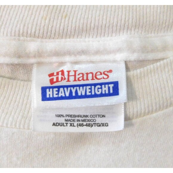 Capt. Andy Sailing Adventures Kauai Tee XL White Na Pali Hawaii Graphics Hanes - Picture 7 of 7